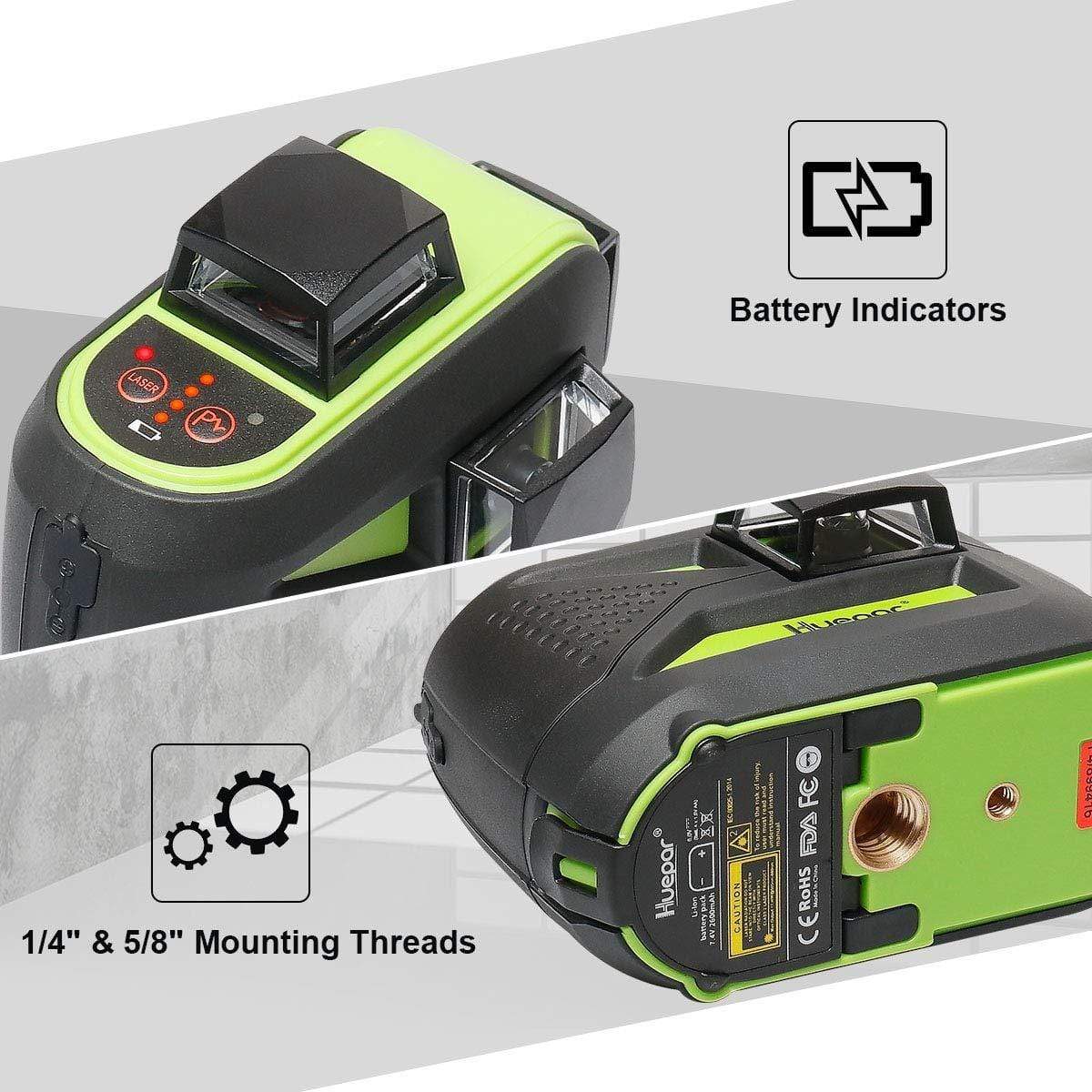 Laser Level 3D Cross Line Self Leveling - جهاز ليزر متقاطع ثلاثي الأبعاد 603CR