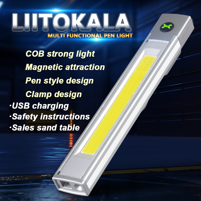 Laser Level Rechargeable Usb - مصباح يدوي LED من LiitoKala مع