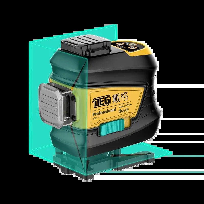 Green Beam Laser Level 12 Line - جهاز ليزر DEG 4D01-F12D، 12 خط