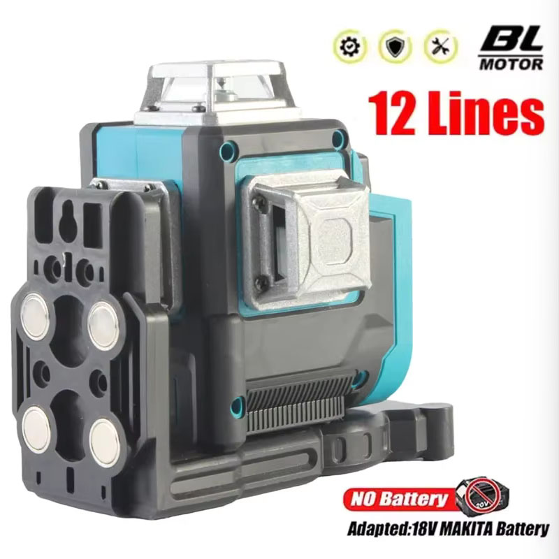 Green Beam Laser Level 12 Line - 12 خط مستوى الليزر ثلاثية الأبعاد