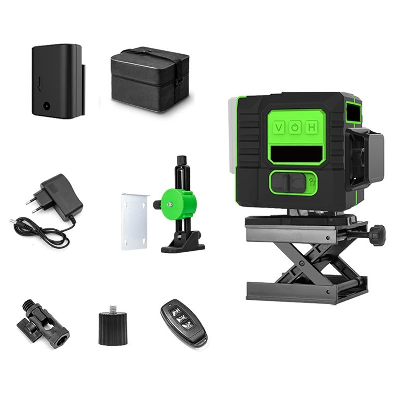 Laser Level Outdoor Bright Green - مستوى ليزر أخضر 12 خط فائق
