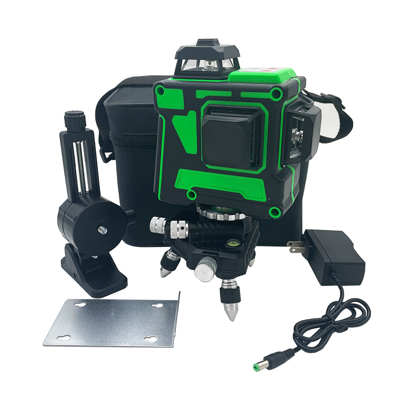 Green Beam Laser Level 12 Line - جهاز تسوية ليزر CG2300 ذاتي الاستواء