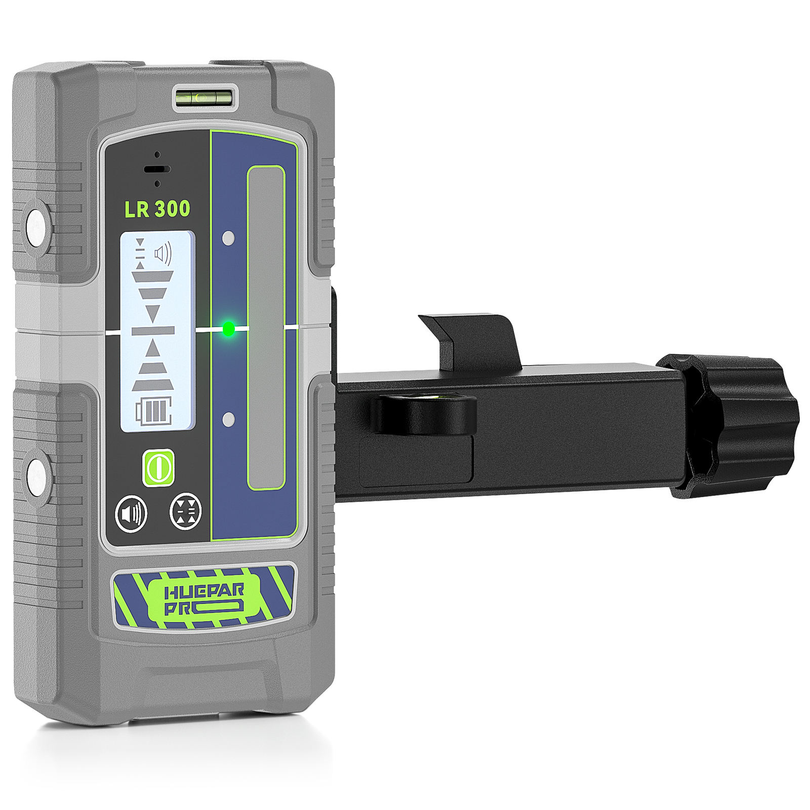 Laser Level With Receiver Detector - جهاز استقبال ليزر هيوبار LR300 مناسب
