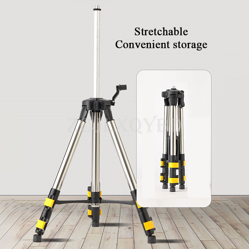 Laser Level Tripod Stand 1.5M - حامل ثلاثي القوائم من الفولاذ المقاوم