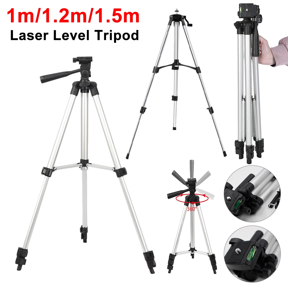 Laser Level Tripod Stand 1.5M - حامل ثلاثي القوائم للمسدس الليزري بطول