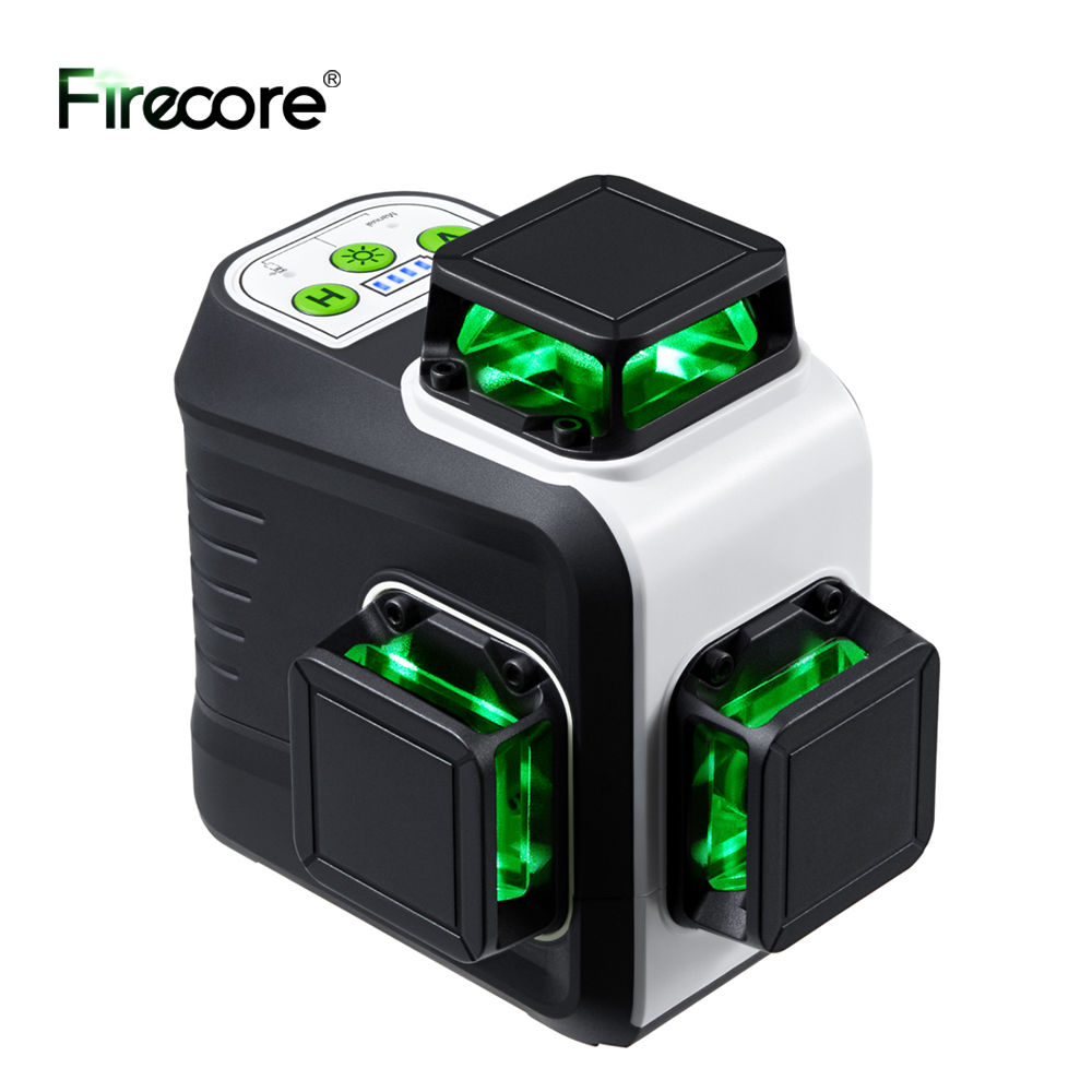 Cross Line Laser 360 Degree - FIRECORE 360 مستوى الليزر 12 خطوط