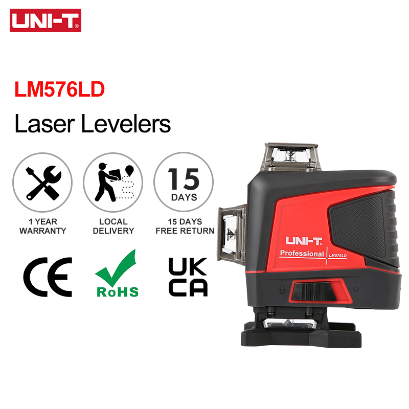 Green Beam Laser Level 12 Line - UNI-T مستوى الليزر 360 12 16