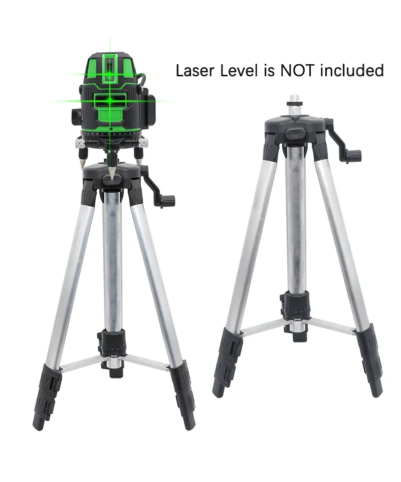 حامل ثلاثي القوائم لمستوى اللي - مراجعة Laser Level Tripod Stand 1.5M وسعره