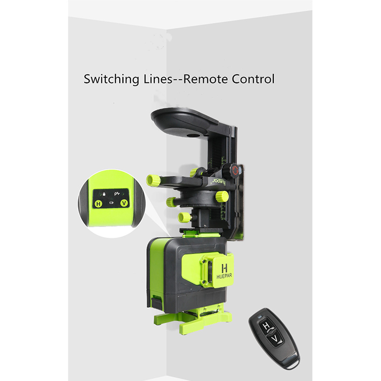 مستوى ليزر ثلاثي الأبعاد 903DG - مراجعة Green Beam Laser Level 12 Line وسعره