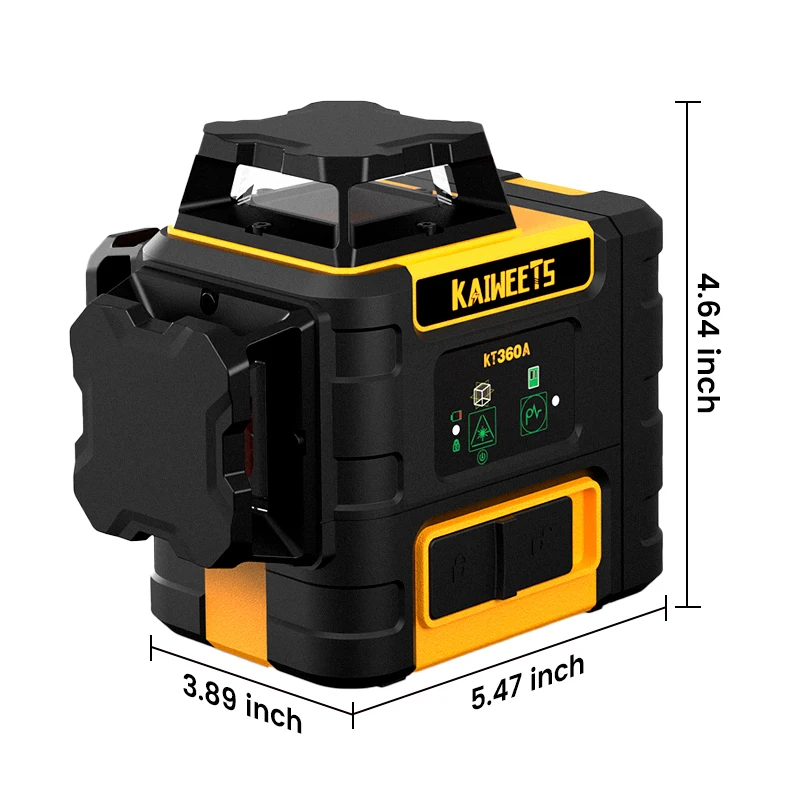 أداة تسوية ذاتية المستوى ثلاثي - مراجعة Laser Level 3D Cross Line Self Leveling وسعره