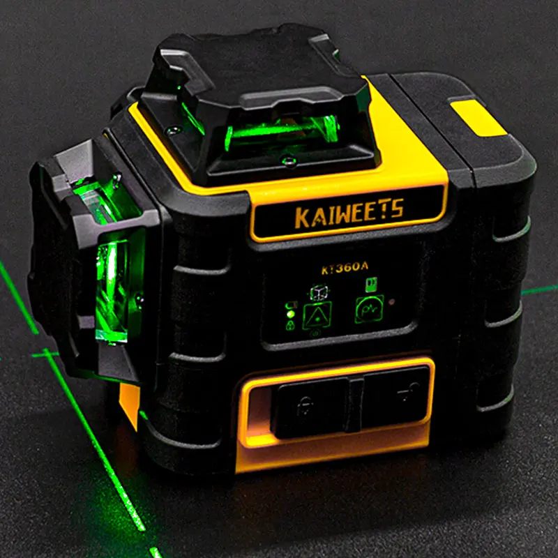أداة تسوية ذاتية المستوى ثلاثي - مراجعة Laser Level 3D Cross Line Self Leveling وسعره