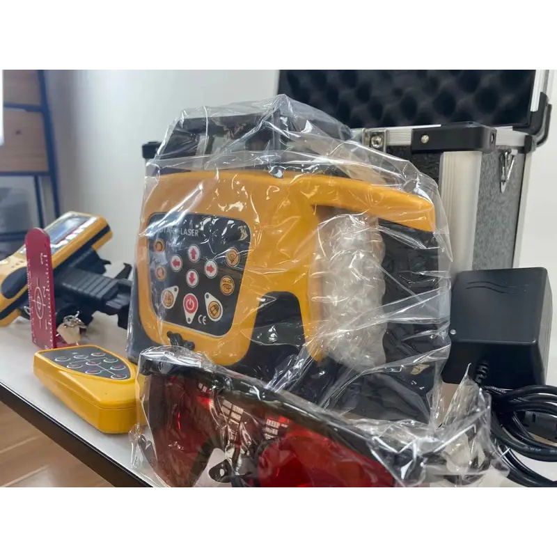 عالية الدقة التلقائي الإلكترون - مراجعة Rotary Laser Level 500M Range وسعره