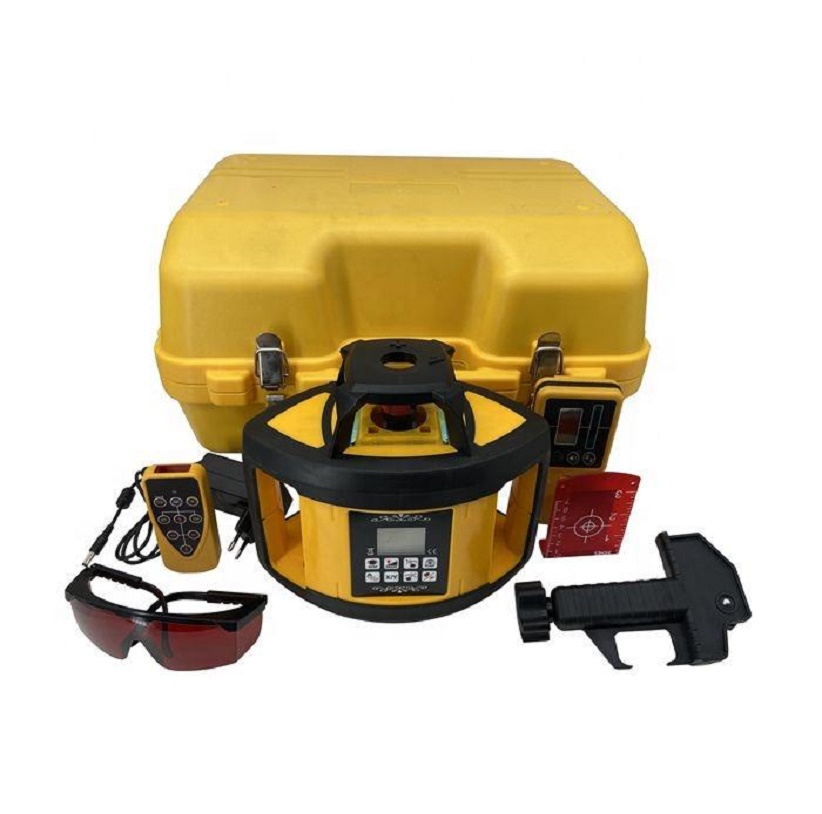 جهاز ليزر دوار ذاتي التسوية He - مراجعة Rotary Laser Level 500M Range وسعره