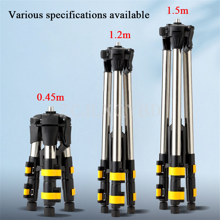 0.45 متر 1.2 متر 1.5 متر 3 تعد - مراجعة Laser Level Tripod Stand 1.5M وسعره