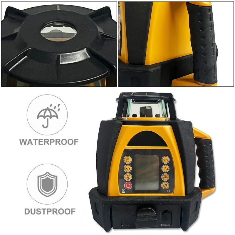 جهاز ليزر دوار ذاتي التسوية 20 - مراجعة Rotary Laser Level 500M Range وسعره