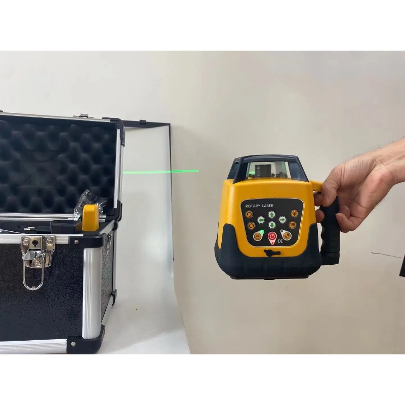 مستوى ليزر دوار عالي الدقة 360 - مراجعة Rotary Laser Level 500M Range وسعره