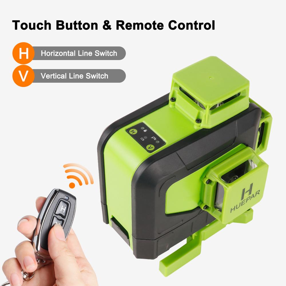 Huepar 16 خطًا 4D مستوى الليزر - مراجعة Laser Level 4D 16 Line Green وسعره