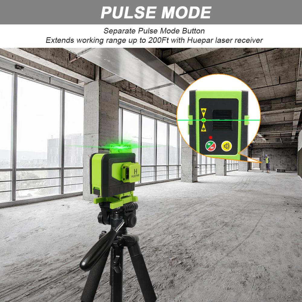 Huepar 16 خطًا 4D مستوى الليزر - مراجعة Laser Level 4D 16 Line Green وسعره