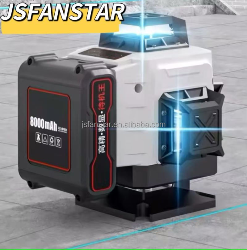 جهاز تسوية ليزر أخضر رقمي جديد - مراجعة Laser Level 4D 16 Line Green وسعره