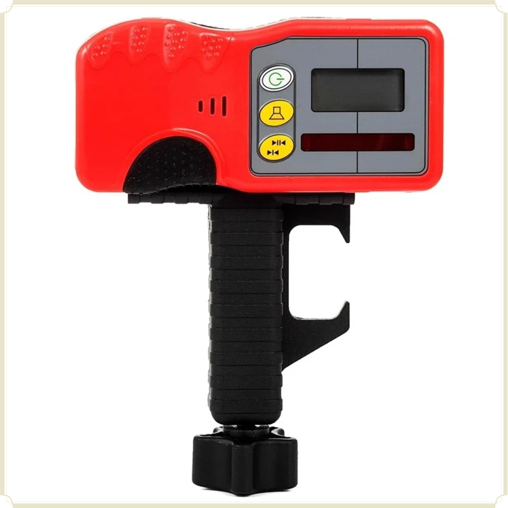 360 °   مستوى ليزر دوار أحمر ذ - مراجعة Rotary Laser Level 500M Range وسعره