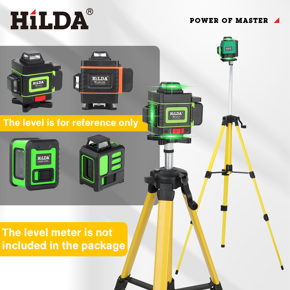 حامل ثلاثي القوائم لمستوى اللي - مراجعة Laser Level Tripod Stand 1.5M وسعره