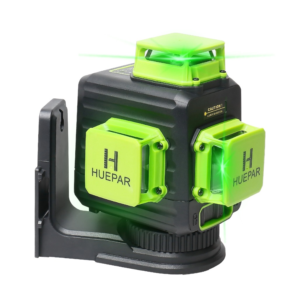 B03CG: حقيبة حمل متينة، وضعية  - مراجعة Green Beam Laser Level 12 Line وسعره