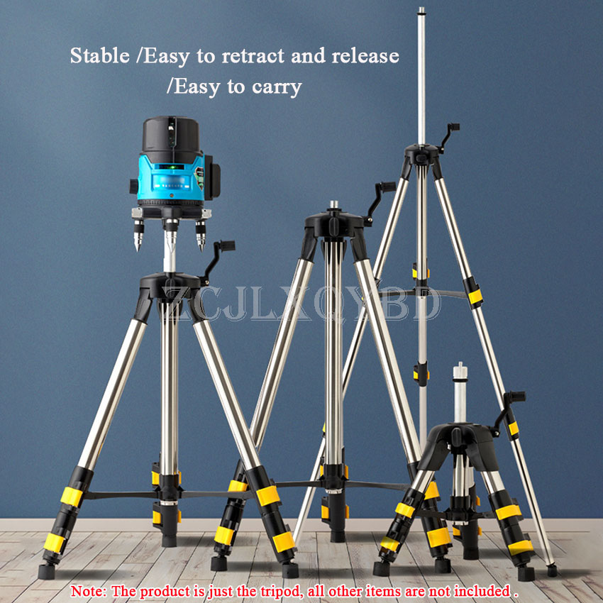 حامل ثلاثي القوائم من الفولاذ  - مراجعة Laser Level Tripod Stand 1.5M وسعره