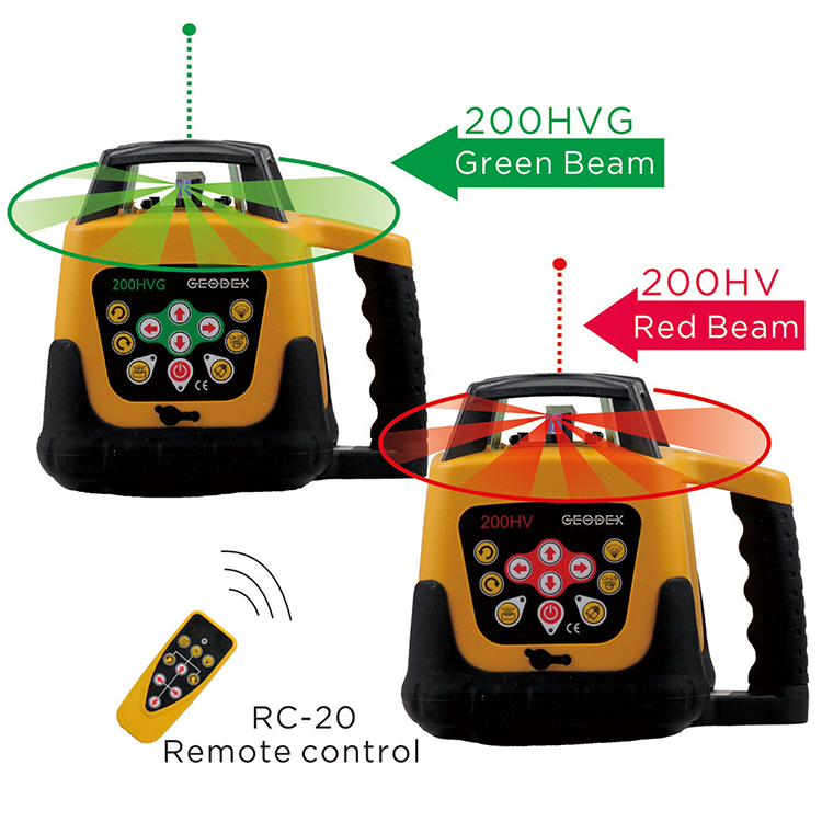 جهاز ليزر دوار بزاوية 360 درجة - مراجعة Rotary Laser Level 500M Range وسعره