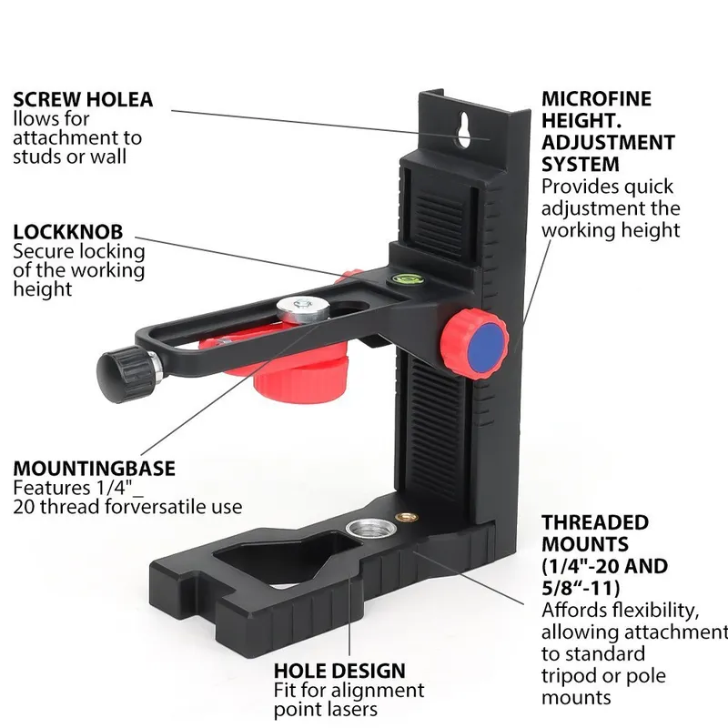 حامل مغناطيسي على شكل حرف L لت - مراجعة Line Laser Level Magnetic Bracket وسعره