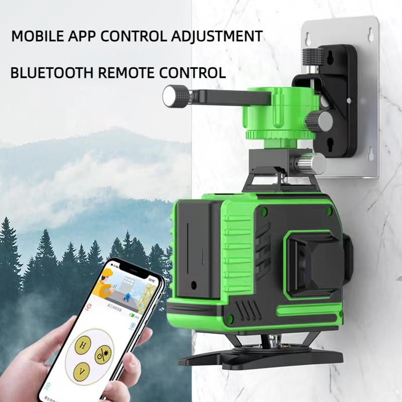 جهاز تسوية ليزر ثلاثي القوائم/ - مراجعة Laser Level 4D 16 Line Green وسعره