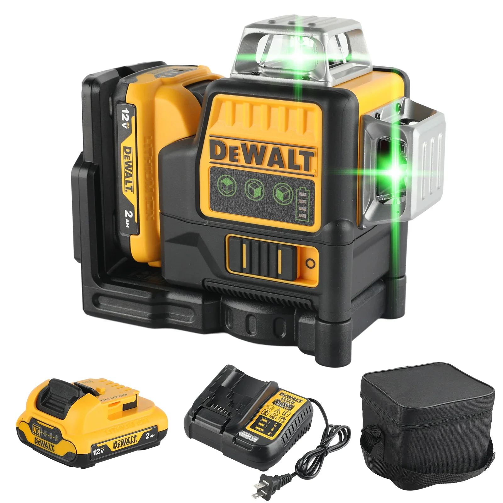 جهاز ليزر خطي أخضر لاسلكي من د - مراجعة Line Laser Level Magnetic Bracket وسعره