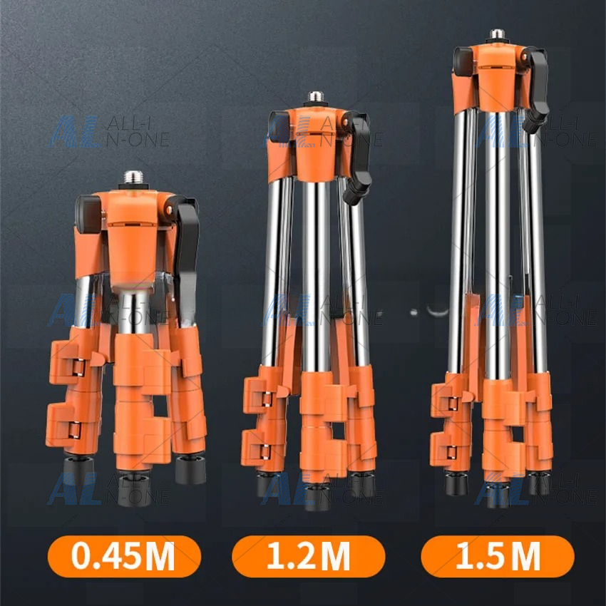حامل ثلاثي القوائم عالمي قابل  - مراجعة Laser Level Tripod Stand 1.5M وسعره