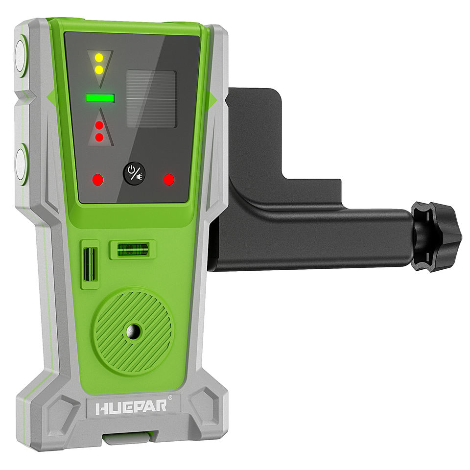كاشف استقبال مستوى الليزر Huep - مراجعة Laser Level With Receiver Detector وسعره