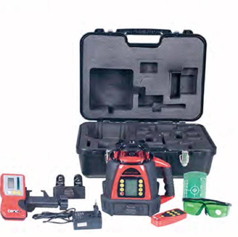 Heipoe HP207G الذاتي التسوية R - مراجعة Rotary Laser Level 500M Range وسعره