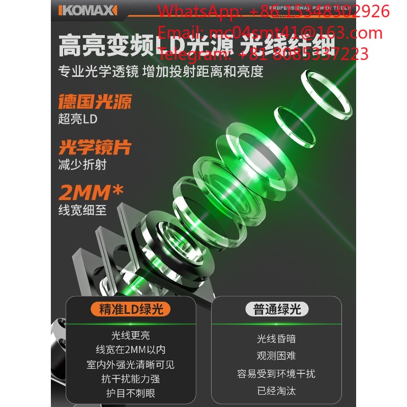 مستوى ليزر أخضر عالي الدقة للا - مراجعة Laser Level Outdoor Bright Green وسعره